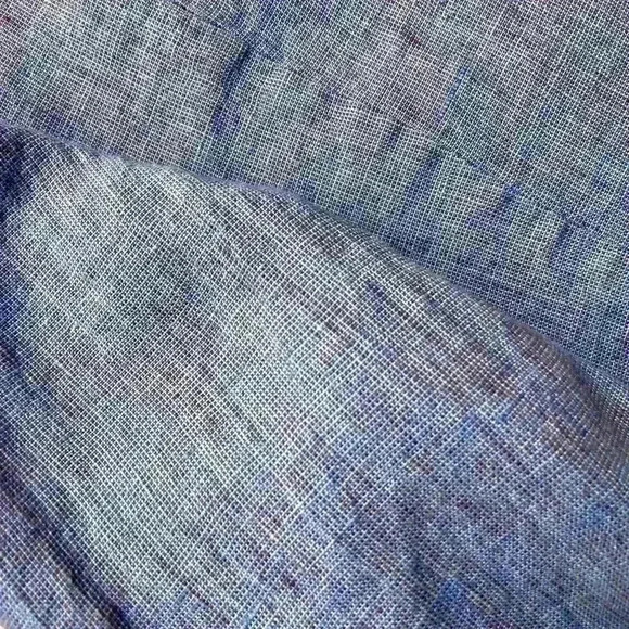 Flax by Jeanne Engelhart Tunic/Shirt/ Artist Gardener Jacket L - Picture 3 of 9